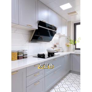 Buy cheap Custom Shaker Melamine Kitchen Cabinets Modular Modern Design from wholesalers