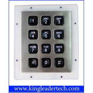 Buy cheap Rugged Water-proof Vandal-proof Keypad with 12 Back-lit Keys Ideal for Dark Environment from wholesalers