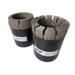 Buy cheap NQ3 HQ Surface Set Diamond Core Drill Bit For Mineral Drilling And Exploration from wholesalers