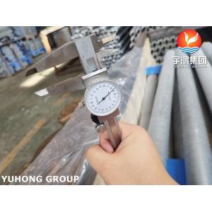 Buy cheap ASME SA249 Stainless Steel Wound Fin Tube Fin Type L LL KL For Air Cooler from wholesalers