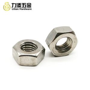 Buy cheap Grade 10.8 Metal Hex Nuts Lock Nut M5 M9 M12 DIN934  Nickel Plated from wholesalers