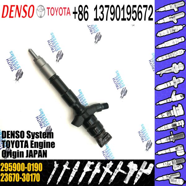 Buy cheap common rail injector 295900-0190 295900-0240 fuel injector 23670-30170 23670-39445 for Toyota from wholesalers
