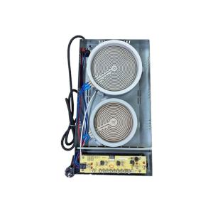 Buy cheap Touch Crystal Glass 60Hz 3KW Double Burner Stove from wholesalers