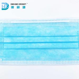Buy cheap 9cm Nose Clip Blue Breathable Disposable Face Masks from wholesalers