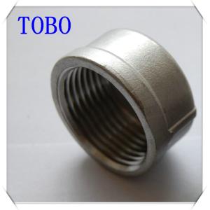Buy cheap TOBO Butt Weld Fittings Caps BS , NPT , DIN Standards Malleable Iron Pipe Fitting Cap from wholesalers