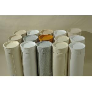 Buy cheap High Strength Custom Polyester oil&water repellent and Anti-static Dust Collector Bags For Cement Mine Iron Food from wholesalers