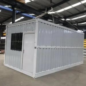 Buy cheap Grey White Folding Container House 50mm EPS Sandwich Panel Foldable House Container from wholesalers