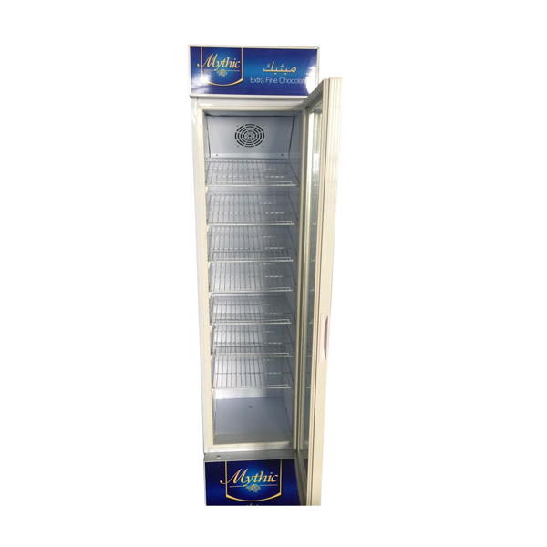 145L Commercial Supermarket Upright Single Glass Door Fridge Beverage Display Cooler sc145B