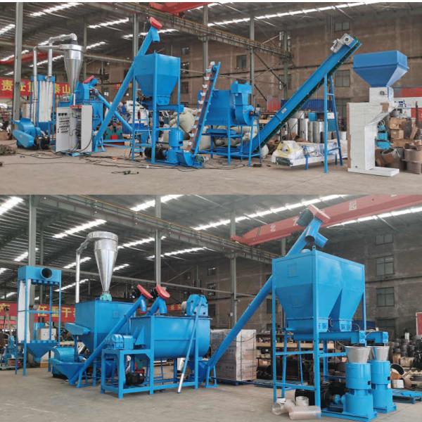 Buy cheap High-Efficiency Feed Pellet Production Line: Clean, Crush, Mix, Granulate, Cool, Screen & Pack from wholesalers