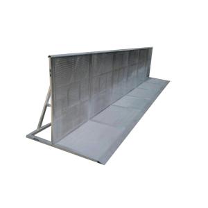 Professional Aluminum Crowd Control Barrier Mojo Barrier For Events