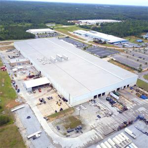 Buy cheap Q355B Prefabricated Warehouse Steel Structure Stadium Grid Form from wholesalers