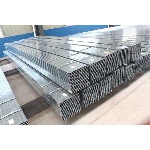 Buy cheap Stuctural Rectangular Metal Pipe , Flat End Welding Rectangular Tubing from wholesalers