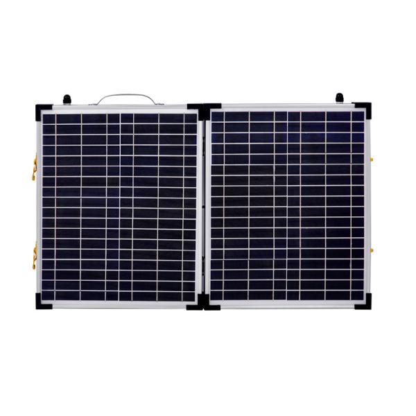 Buy cheap Antireflective Glass Foldable Solar Panel Monocrystalline Sunpower Black 18V 40W from wholesalers