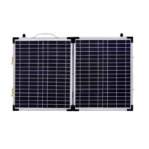 Buy cheap Antireflective Glass Foldable Solar Panel Monocrystalline Sunpower Black 18V 40W from wholesalers