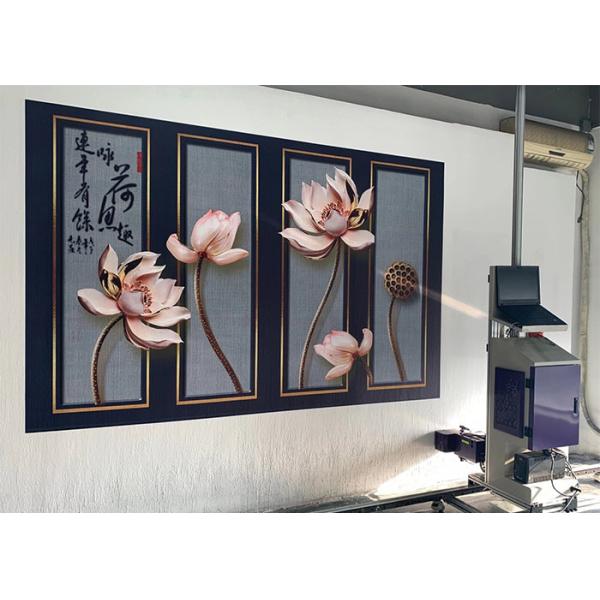 Quality 720X1440DPI DX-10 Printhead Wall Mural Printer CMYK Ink for sale