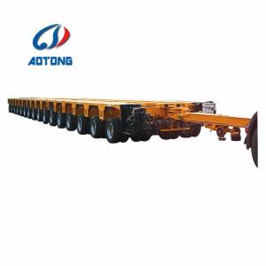Buy cheap Hydraulic Bridge Truck Trailer with 500 Tons Capacity and Multi-axle Goldhofer Axles from wholesalers