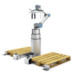 Buy cheap Palletizer Solution For Universal Robot UR20 Cobot With Onrobot Versatile Palletizing Gripper from wholesalers
