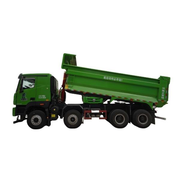 Buy cheap Foton 490 Horsepower 8X4 6.8m AMT Automatic Dump Truck(National&EU One to Six) Dump Truck With Fast 12 Forward Gear,4 Backward from wholesalers