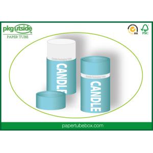 Buy cheap Recyclable Round Candle Packaging Boxes Paper Tube Packaging Can Durable from wholesalers