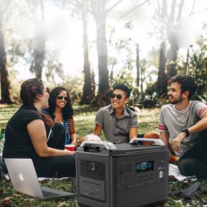 Buy cheap Outdoor 2000W Two-Way 2000W Quick AC Output Multifunction Power Bank 2000W Solar Portable Generator from wholesalers