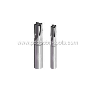 Twisted Helical PCD End Mills High Temp Assistance For Aluminum Alloy
