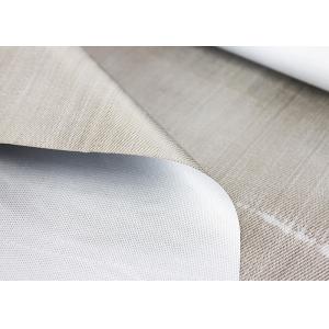 Buy cheap Grey Silicone Coated Fiberglass Fabric Fire Proof Insulation 860mm Width product