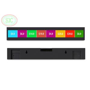 Full Color P1.875 LED Shelf Screen 900x60mm 800cd/sqm Indoor Display