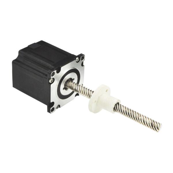 Buy cheap 57LHS3004E-200 Four Wires 100N Force 2 Phase Nema23 External Nut Hybrid linear Stepper Motors Linear Acuators from wholesalers