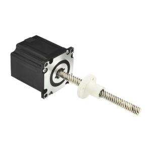 Buy cheap 57LHS3004E-200 Four Wires 100N Force 2 Phase Nema23 External Nut Hybrid linear Stepper Motors Linear Acuators from wholesalers