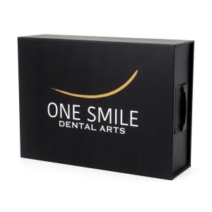 Buy cheap Custom Logo Luxury Magnet Box Black Clear Aligner Packaging Box from wholesalers