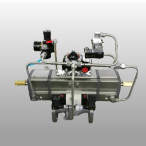 Buy cheap Aluminum 3 Position Pneumatic Rotary Actuator 0-180 Degree For Control Valves product