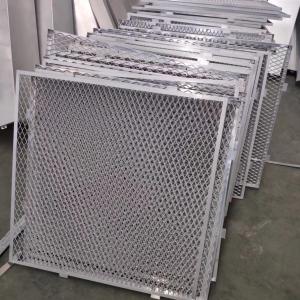 Building Ceilings Aluminum Expanded Wire Mesh Facade Screen Building Material