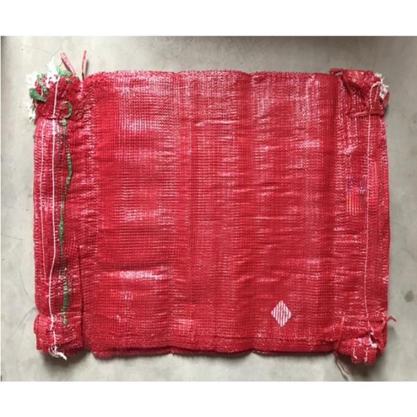 Quality Industrial Agriculture 50x80 cm PP PE Fresh Fruit Onion Sacks Packing Leno Mesh Bag For Vegetables for sale