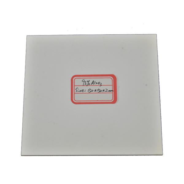 Quality High Temperature Alumina Ceramic Plate 9 Mohs With 8.9 X 10-6/K Thermal Expansion for sale