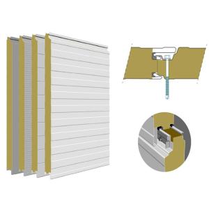 Buy cheap 50mm Long Lasting Polyurethane Foam Sandwich Panels Board Temperature Resistance from wholesalers