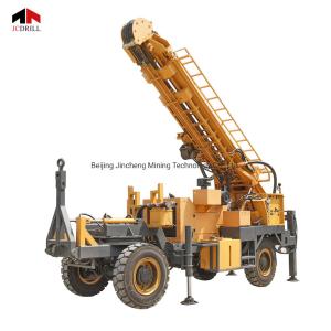Buy cheap Trailer Mounted 92KW Hydraulic Rotary Water Well Drilling Rig from wholesalers