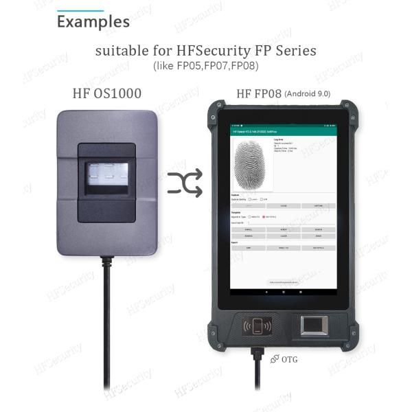 Quality HFSecurity FAP20 OS1000 Waterproof Optical USB Fingerprint Scanner Easy Integration With New Or Existing Applications for sale