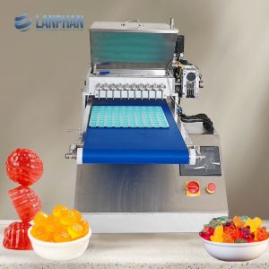 Buy cheap 60-100kg/h 25L Hopper with Heat Preservation Performance Gummy Candy Depositing Machine from wholesalers