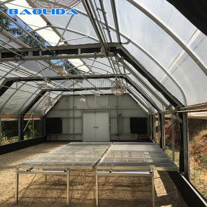 Buy cheap Agriculture Automated Blackout Greenhouse / Plastic Polythene Grow Tunnel from wholesalers