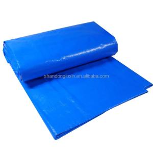 Outdoor Ground Sheet And Roofing Protection PE Tarpaulin Cover With 6*6-16*16