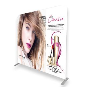 Pillow Case Backdrop Double Sided Printing Banner Stand Tension Fabric For Photo