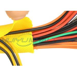 Buy cheap Multi - Filament Self Closing Braided Wrap Custom Size For Wire / Cable Harness from wholesalers