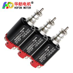 Buy cheap Hofon HF460SA-11370L Long shaft 11.1V 37000RPM DC Carbon brush Motor for AEG Water Bomb Toy Gun from wholesalers