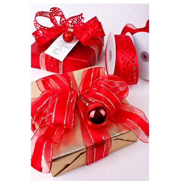 Wholesale Personalized ribbon silk gold ribbon sari silk ribbon