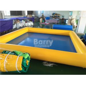 Big Air - Tight Portable Water Pool For Kids / Adults Yellow Color