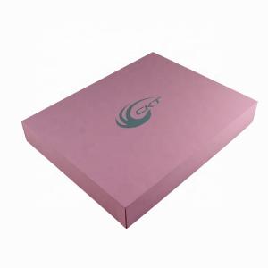 Buy cheap Customized Perfume Set Box Packaging With Pinnk Rigid Cardboard from wholesalers