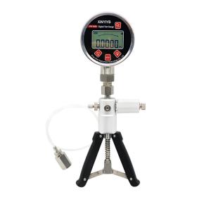 Buy cheap 60Bar Hand Held Pneumatic Calibration Pump Clean Air Pressure Pump from wholesalers