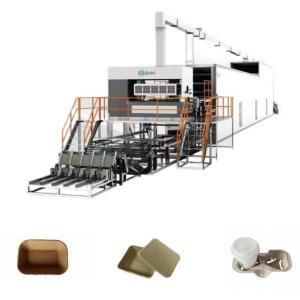 Buy cheap Kiwis Fruit Tray Making Machine Automatic Pulp Molded Rotary Machine from wholesalers