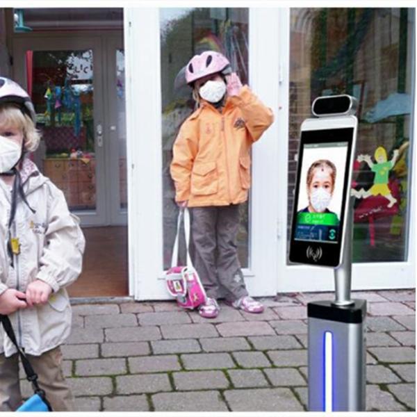 Buy cheap Infrared 200W IPS LCD Face Recognition Thermometer from wholesalers