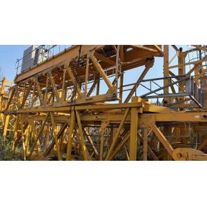 Buy cheap 2021 Zoomlion W7525-16b Used Tower Crane with Moving Type and ISO9001 Certification from wholesalers